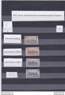 ÄGYPTEN -EGYPT- EGYPTIAN- INT.EISENBAHN-KONGRESS -TRAIN - LOKOMOTIVE 1933 Mi: 160 -163 MH - Unused Stamps