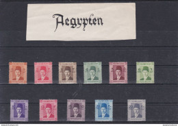 ÄGYPTEN - EGYPT - REGIERENDE MONARCHIE - KÖNIG FARUK PORTRÄT - FALZ - MH - Unused Stamps