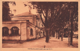 Châtelaillon Plage * Rue , Vers Les Ptt * Poste - Châtelaillon-Plage