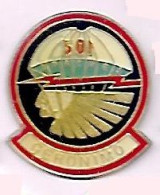 @@ Parachutisme Militaire Indien Apache GERONIMO 501ᵉ Régiment D'infanterie Aéroporté USA (2.2X2.4) @@pol06 - Paracadutismo
