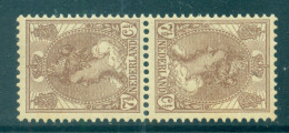 Nederland 1904 Wilhelmina Keerdruk NVPH 61b Postfris Roestvlekjes Op Gomzijde - Unused Stamps