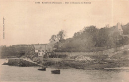 FRANCE - Pont Aven - Rivière De Pont Aven - Port Et Château De Rozbraz - Carte Postale Ancienne - Pont Aven