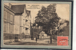 CPA - HERICOURT (70) - Aspect De L'Avenue De La Gare En 1923 - Héricourt