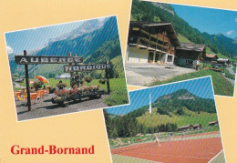 LE GRAND BORNAND --1993 -- Auberge Nordique De Lormay --Multivues  (tennis) ....cachet - Le Grand Bornand