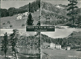 SWITZERLAND - SALUTI DA VAL DI CAMPO ( POSCHIAVO ) - EDIT HUGO KOPP. - MAILED 1965  (17258) - Poschiavo