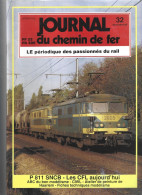 1989-32.  JOURNAL DU CHEMIN DE FER. Couverture: La 2605 Et La 2517 En Double Traction Devant Un Train De Marchandise. - Treinen