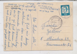 5014 KERPEN - HORREM, Postgeschichte, Aptierter Ortsstempel 1963 - Kerpen