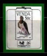 VENDA, 1989, MNH Stamp(s), Vulnerable Birds  Nr(s)  191-194ms Block 5, Scan F5692 - Venda