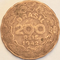 Brazil - 200 Reis 1942, KM# 545 (#3245) - Brésil