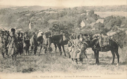 Militaria * Une Section De Mitrailleuses En Réserve * Manoeuvres Militaires * Soldats - Manoeuvres