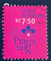 Ceska Republika - Tsjechië - C4/6 - 2006 - (°)used - Michel 497 - Praga 2008 Postzegeltentoonstelling - Oblitérés