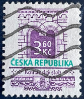 Ceska Republika - Tsjechië - C4/6 - 1995 - (°)used - Michel 95 - Bouwstijlen - Usados