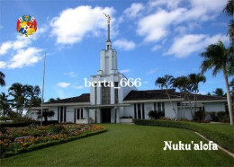 Tonga Nukualofa Mormon Temple New Postcard - Tonga