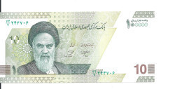 IRAN 10 TOMAN UNC ND2021 P 163 - Iran