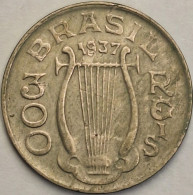 Brazil - 300 Reis 1937, KM# 538 (#3246) - Brasil