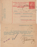 KINGDOM OF SERBS, CROATS AND SLOVENES 1925 POSTCARD  SENT TO BERLIN - Cartas & Documentos