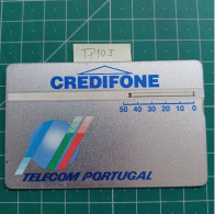 PORTUGAL PHONECARD USED TP10I PRATA - Portugal