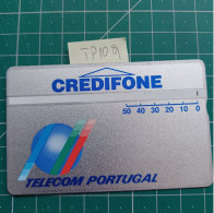 PORTUGAL PHONECARD USED TP10Q PRATA - Portugal