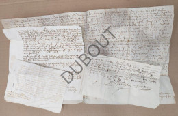 Erwetegem/Zottegem/Hermeys - Manuscript Perkament 1602 + 1651 (V2903) - Manuscritos