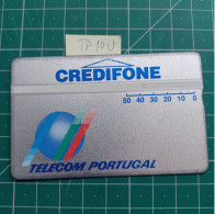 PORTUGAL PHONECARD USED TP10U PRATA - Portogallo