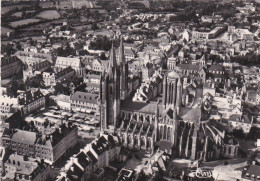 COUTANCES --environ 1960--Vue Générale Aérienne .. - Coutances