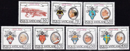Vatican, 1979, 748/54, MNH,  50 Jahre Vatikanstadt. - Unused Stamps