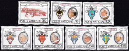 Vatican, 1979, 748/54, MNH,  50 Jahre Vatikanstadt. - Nuevos