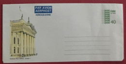 IRELAND 1986 Unused Aerogramme AIr Letter 40p ~ MacDonnell Whyte PSAL8 ~ Dublin GPO - Postal Stationery