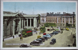 IRLAND UK UNITED KINGDOM DUBLIN TRINITY COLLEGE PC KARTE CARD POSTKARTE POSTCARD ANSICHTSKARTE CARTOLINA CARTE POSTALE - Collections & Lots