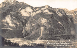 Flums Ruine Gräplang Richtung Bärschis - Berg