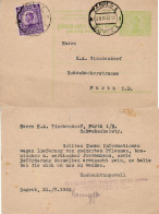 KINGDOM OF SERBS, CROATS AND SLOVENES 1922 POSTCARD  SENT TO BERLIN - Cartas & Documentos