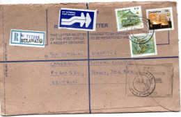 74052 - Zimbabwe - 1995 - $10 Gebaeude MiF A R-Bf BULAWAYO -> Jersey (Grossbritannien) - Zimbabwe (1980-...)