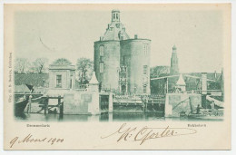 07- Prentbriefkaart Enkhuizen 1900 - Drommedaris - Enkhuizen