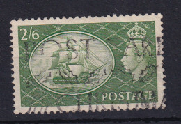 G.B.: 1951   KGVI - H.M.S. Victory   SG509   2/6d    Used - Used Stamps