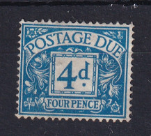 G.B.: 1951/52   Postage Due   SG D38   4d     Used - Taxe