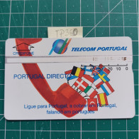 PORTUGAL PHONECARD USED TP36O PORTUGAL DIRECTO - Portugal