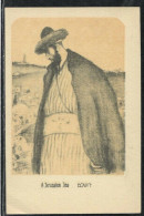 Judaica Jewish Palestine Old Postcard "A Jerusalem Jew" By Abel Pann - Holy Land Juif - Judaisme