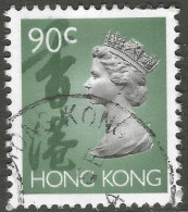 Hong Kong. 1992 QEII. 90c Used. SG 707 - Oblitérés