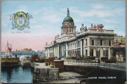 IRLAND UK UNITED KINGDOM DUBLIN CUSTOM HOUSE HARBOUR KARTE CARD POSTKARTE POSTCARD ANSICHTSKARTE CARTOLINA CARTE POSTALE - Collections & Lots