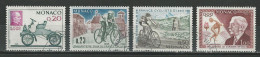 Monaco Mi 735-38 O Used - Used Stamps