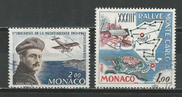Monaco Mi 739, 740 O Used - Gebruikt