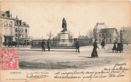 Limoges * La Place Jourdan Et La Statue - Limoges