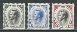 Monaco Mi 779-81 O Used - Used Stamps