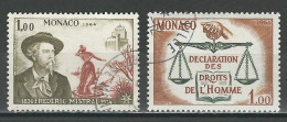 Monaco Mi 791 792 O Used - Oblitérés