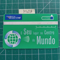 PORTUGAL PHONECARD USED PTo23A O SEU LUGAR... - Portogallo