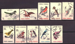 Roemenie / Romania / Rumanien 4875 T/m 4884 Used Birds Animals Nature (1993) - Oblitérés