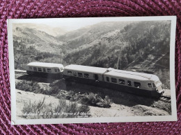 Carte Photo , Autorail Des Cfd Entre St Agreve Et Le Cheylard , Ardèche - Sonstige & Ohne Zuordnung