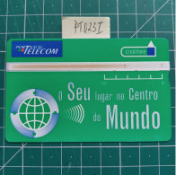 PORTUGAL PHONECARD USED PTo23I O SEU LUGAR... - Portogallo