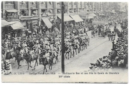 CPA Bruxelles, Cortège Historique 1905, Philippe Le Bon Et Son Fils Le Comte De Charolais - Feste, Eventi