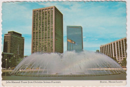 AK 197812 USA - Massachusetts - Boston - John Hancock Tower From Christian Science Fountain - Boston